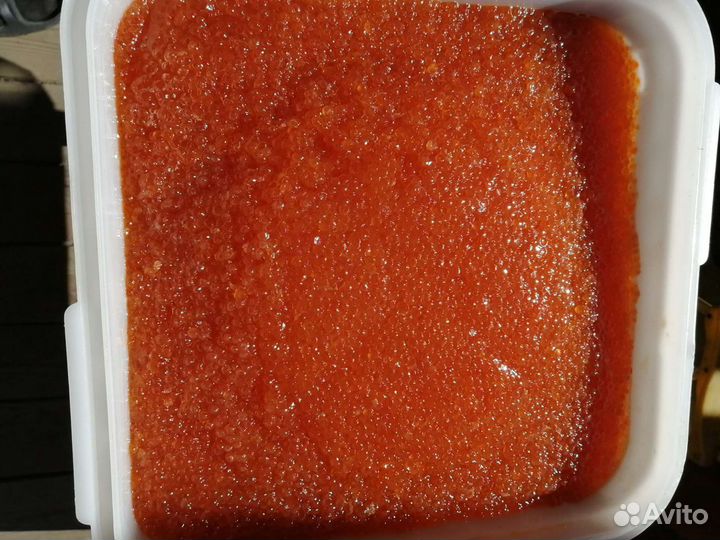 Красная икра горбуши