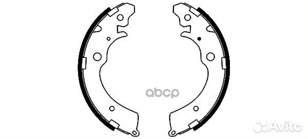 8DB 355 001-481 Колодки торм.бар.honda accord/C