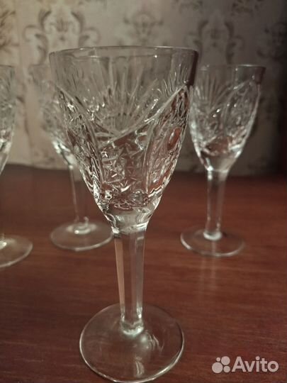 Хрустальные фужеры СССР