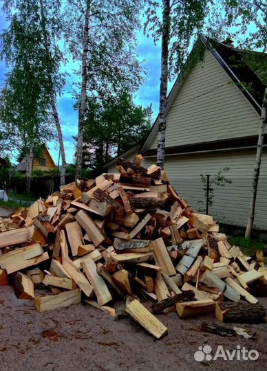 Дрова Осина навалом в Ленобласти любого объема