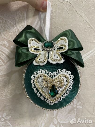 Новогодние шары ручной работы