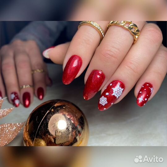 Маникюр,наращивание и коррекция ногтей