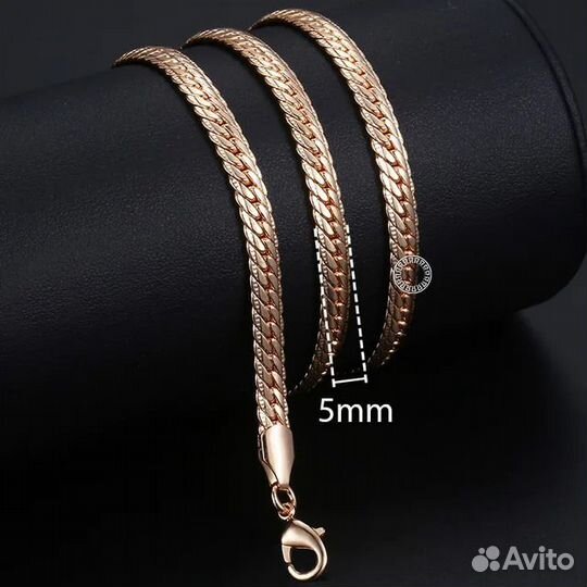 Золотая цепь (Медицинское Золото) покрытие 585 пр