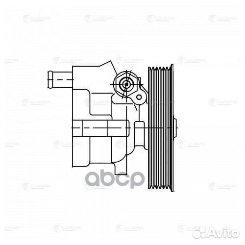 Насос гур для а/м Лада Largus (12) /Renault Log