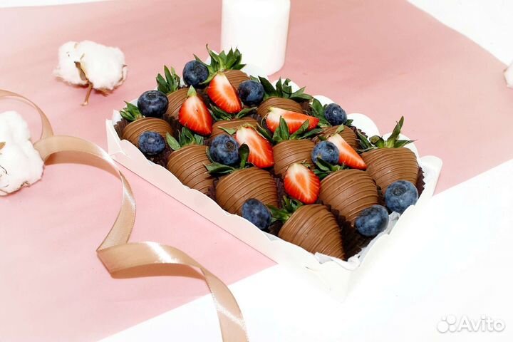 Клубника в бельгийском шоколаде