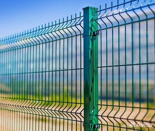 Забор 3Д грандлайн, панель сварная