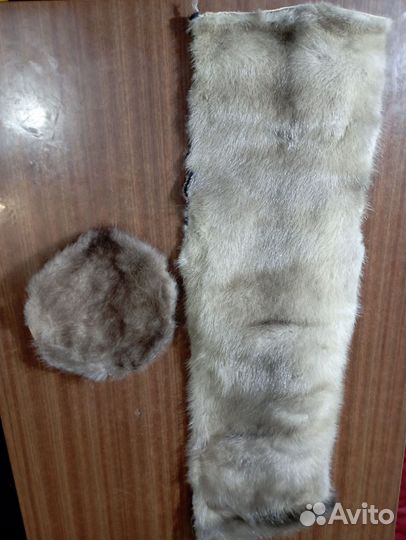 Мех норка крой шапка