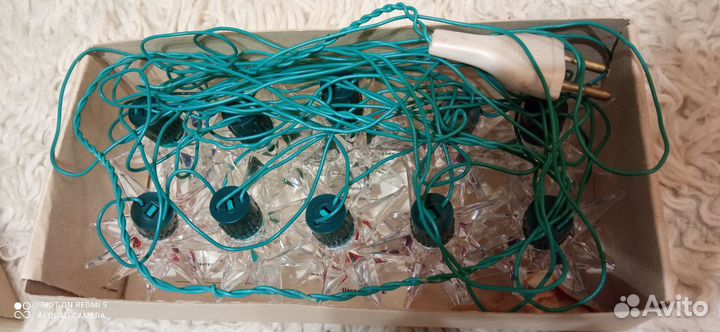 Новогодняя гирлянда СССР