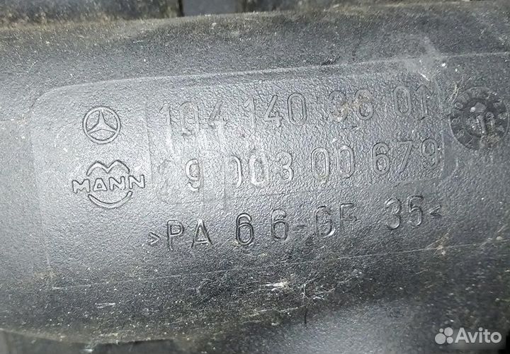 W124 Mercedes Коллектор впускной 2.8 1041403601