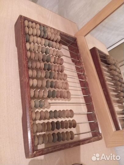 Счеты деревянные большие СССР