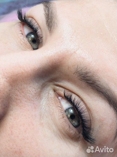 Наращивание ресниц на дому