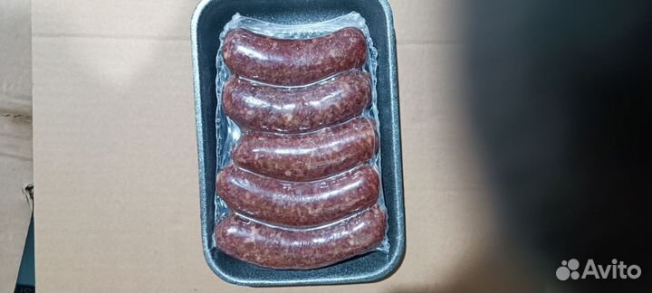 Колбаски для жарки из лося