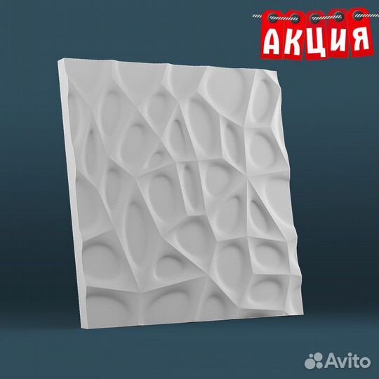 3D гипсовая панель