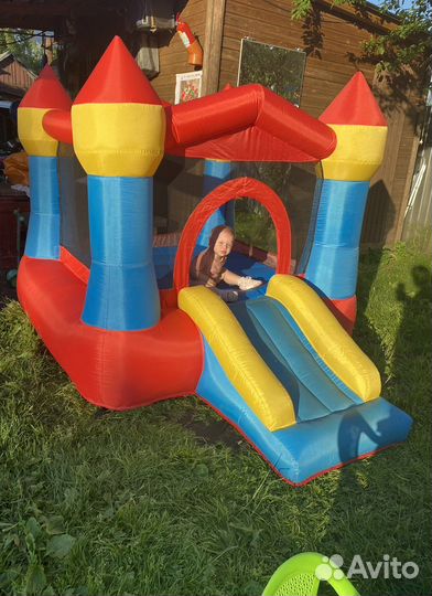 Батут с компрессором детский