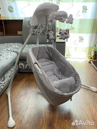 Детская качеля шезлонг