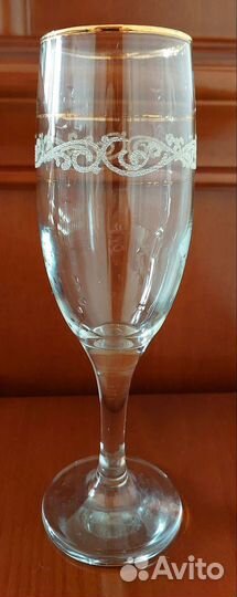 Посуда фужеры для шампанского 2 набора по 6 шт