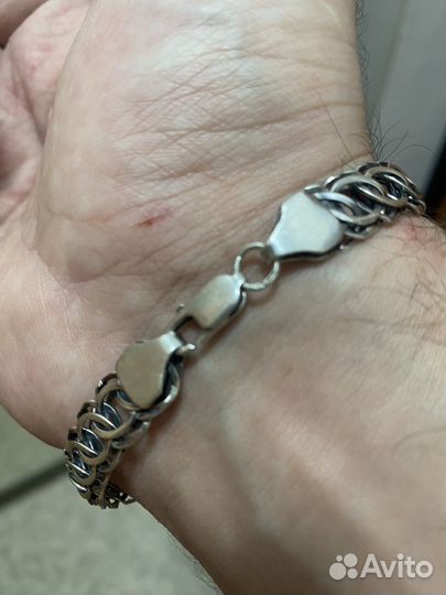 Серебряный браслет