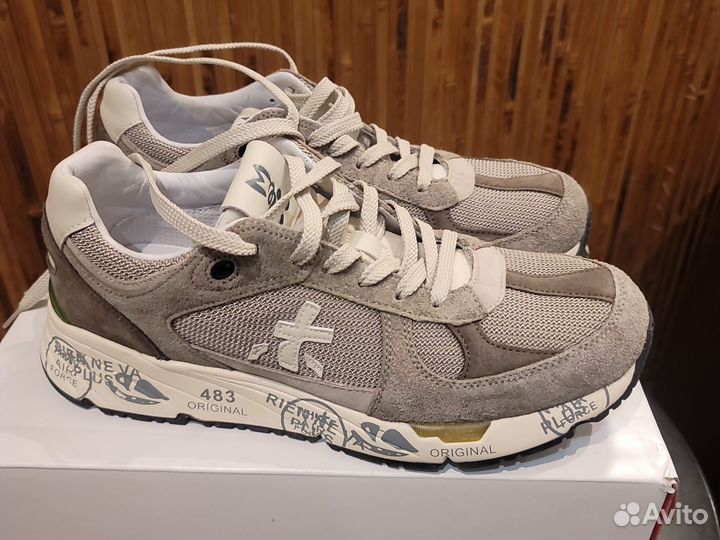 Кроссовки Premiata Mase 6627 Grey Новые Оригинал