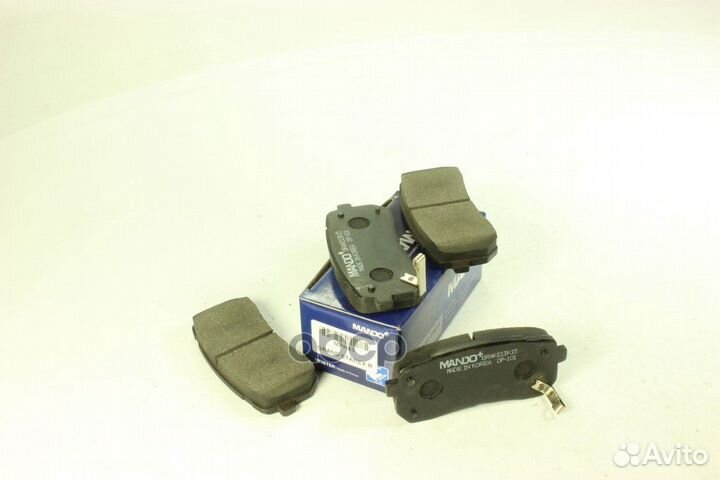 Колодки торм.зад. MPH43 Mando