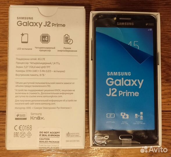 Samsung Galaxy J2 Prime SM-G532F, 8 ГБ
