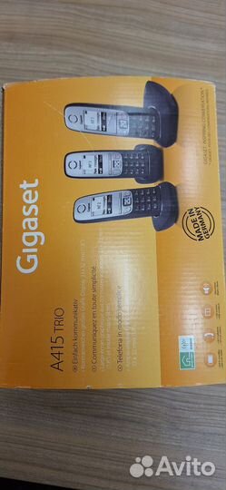 Телефон gigaset A415 trio