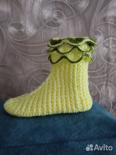 Следки вязаные крючком