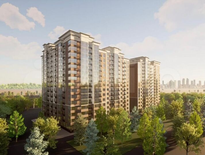 1-к. квартира, 49 м², 3/12 эт.