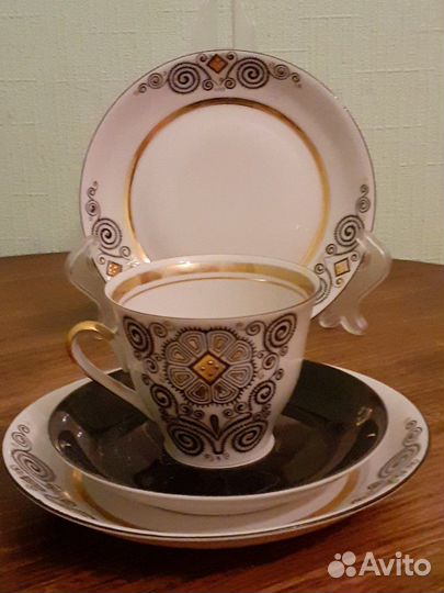 Предметы из кофейного сервиза Рига