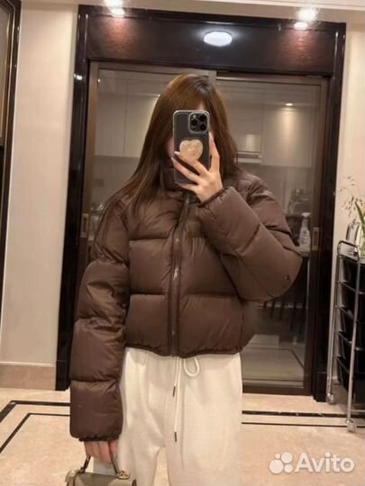 Пуховик Miu Miu Balenciaga type