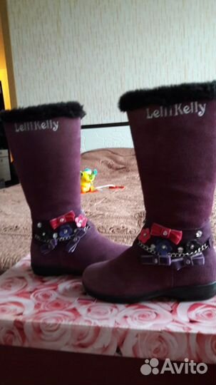 Продам сапоги для девочки осенне-зимние 27 р