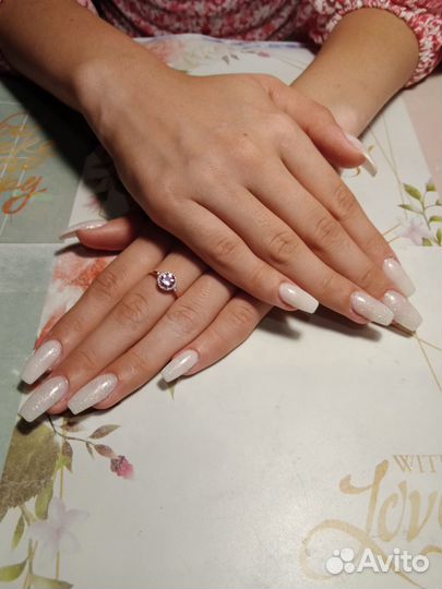 Наращивание ногтей. Опыт 14лет. Покрытие.Коррекция