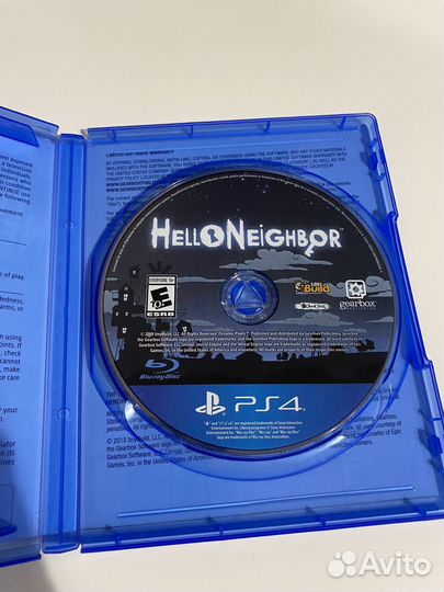 Игра Hello Neighbor для sony ps4 (привет сосед)