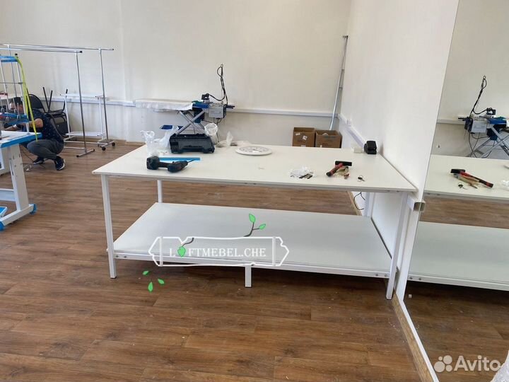 Стол раскройный, межстолье, козлики