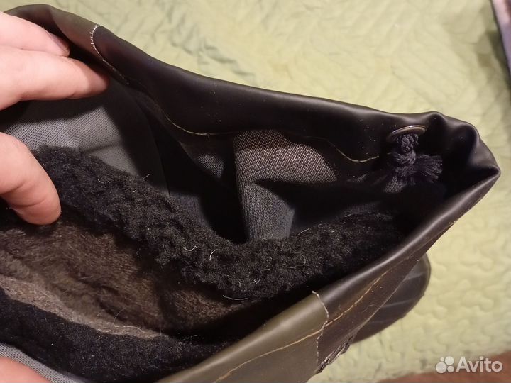 Рыбацкие сапоги зимние шипы