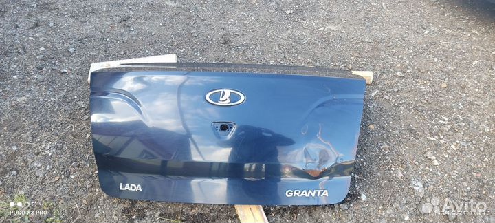 Крышка багажника LADA granta седан 2013г