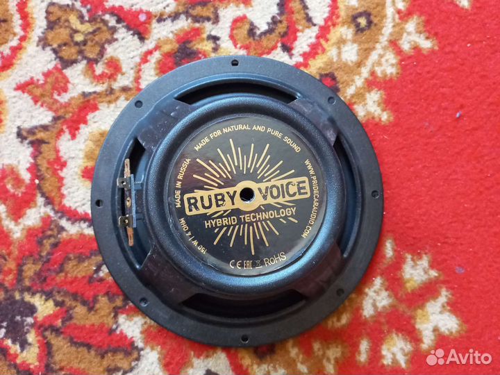 Колонки в авто pride ruby voice