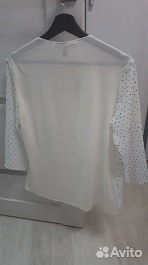 Блузка белая женская mango
