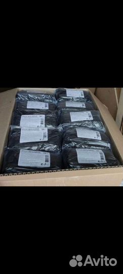 Маска медицинская черная 4 слойная