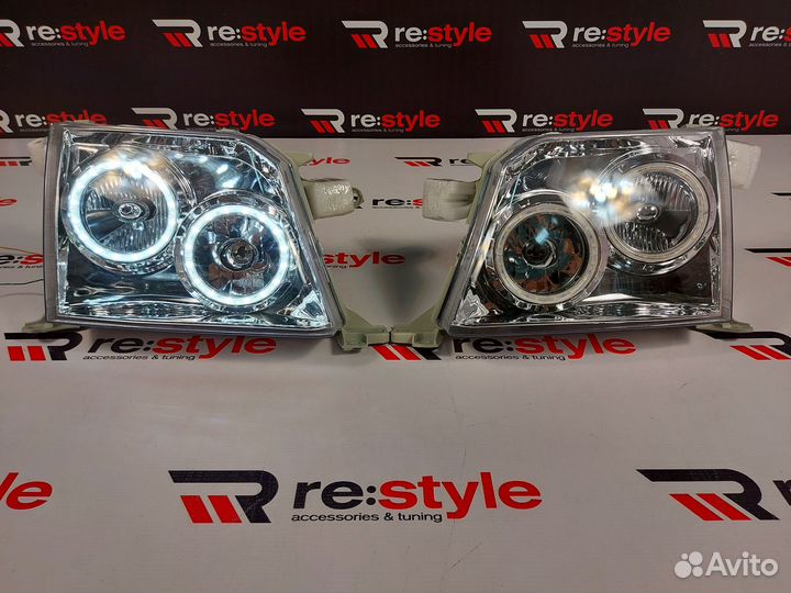 Фары Toyota Land Cruiser Prado 95 LED Светлые