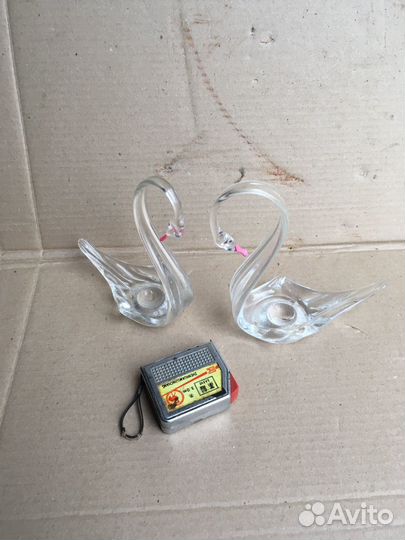 Лебеди. Хрусталь. СССР