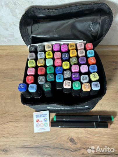 Набор маркеров для скетчинга 48 штук