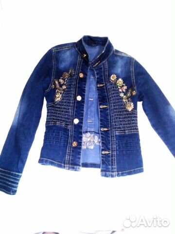 Джинсовый пиджак
