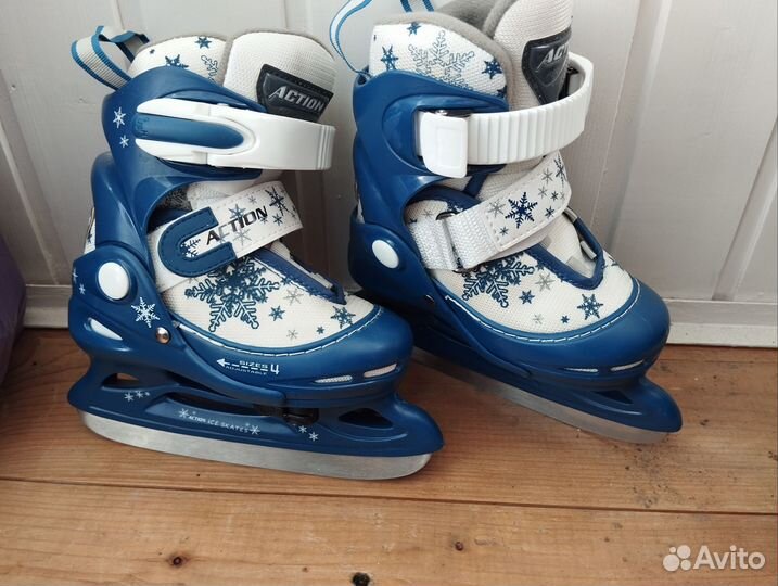 Коньки хоккейные детские 25 размер