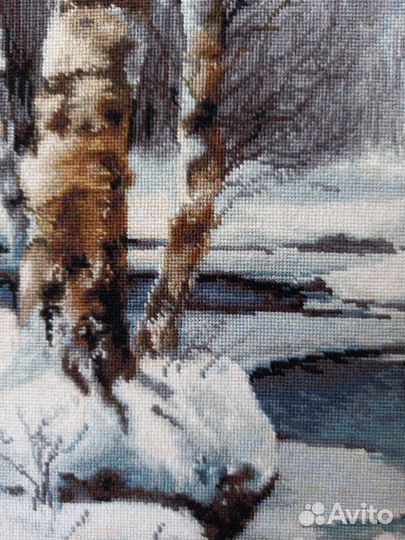Картина вышитая 