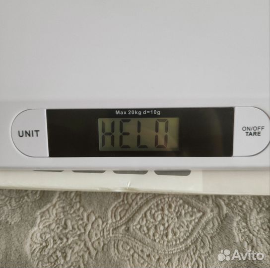Весы для взвешивания новорожденных электронные