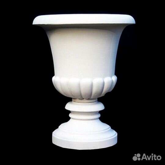 Цветочница бетонная. Вазон