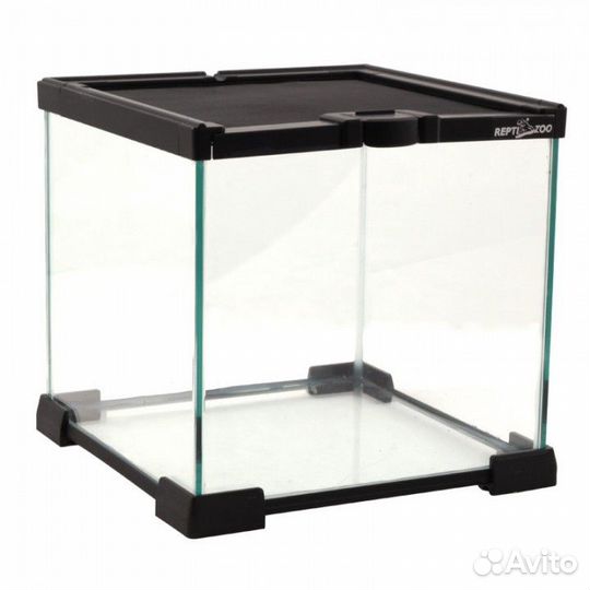 AK03B Мини-террариум reptizoo 20х20х30см стеклянны