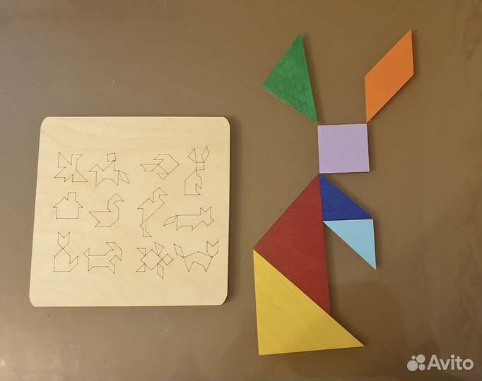 Развивающие игрушки танграм