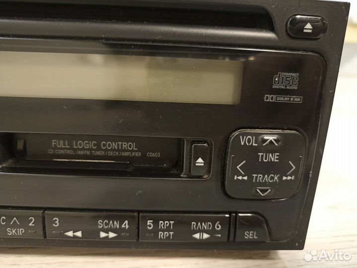Автомагнитола штатная toyota