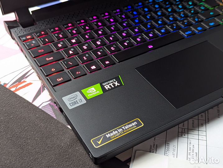 Aorus 240hz/RTX 3060 new